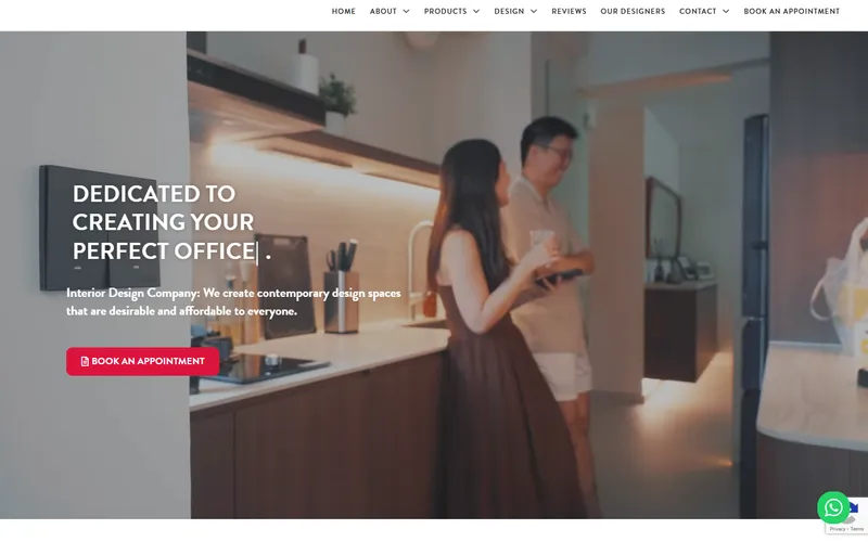 Space Factor homepage screenshot