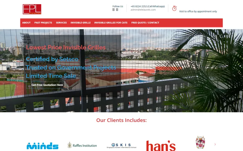 Ele Laurels homepage